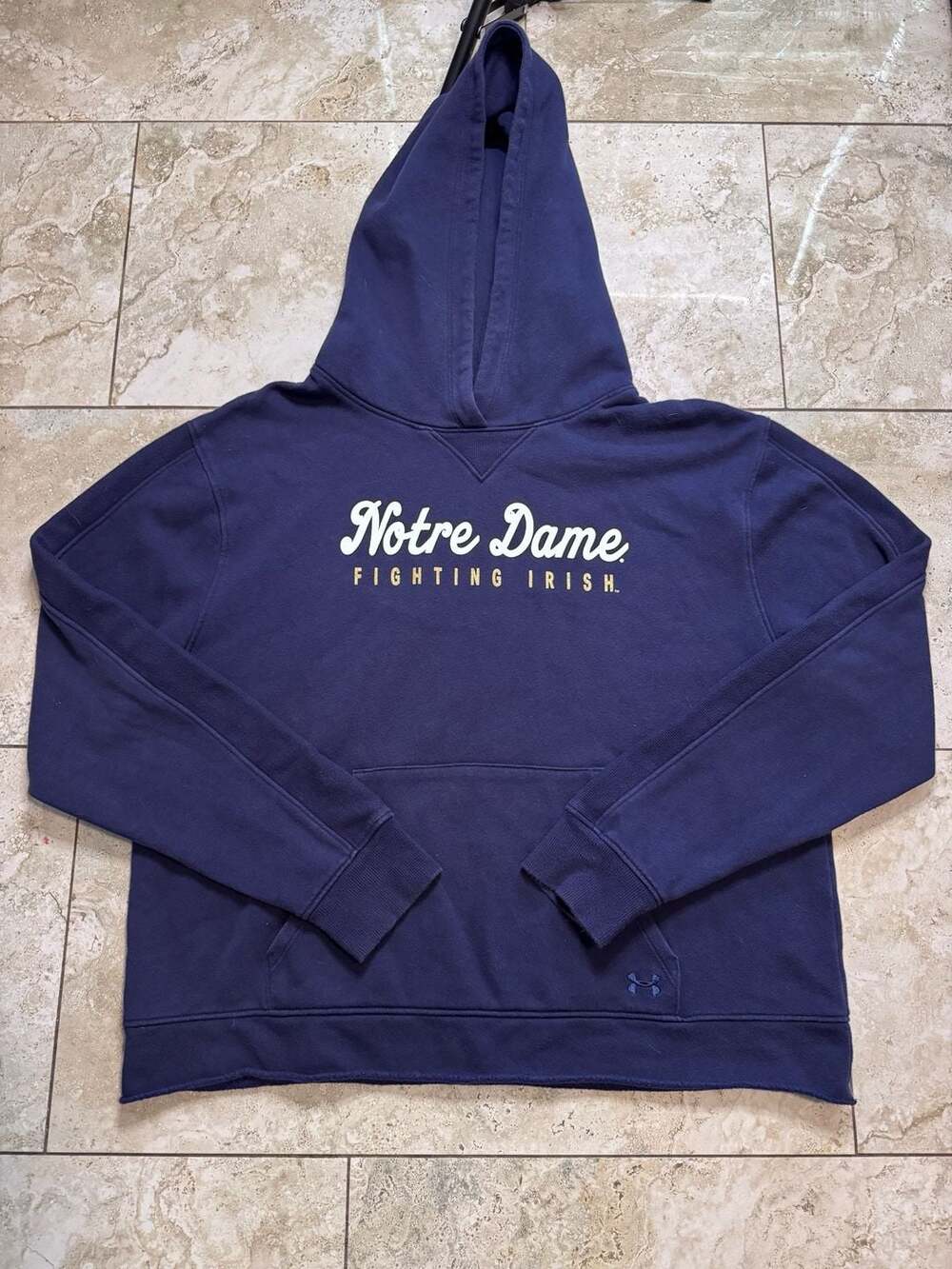 Women’s Under Armour Notre Dame Fighting Irish Hoodie Navy Blue